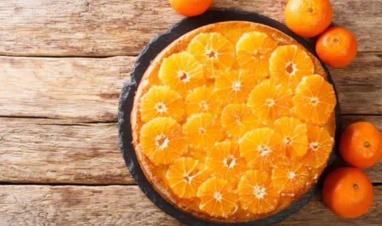Orange Mandarine Kuchen Kombination