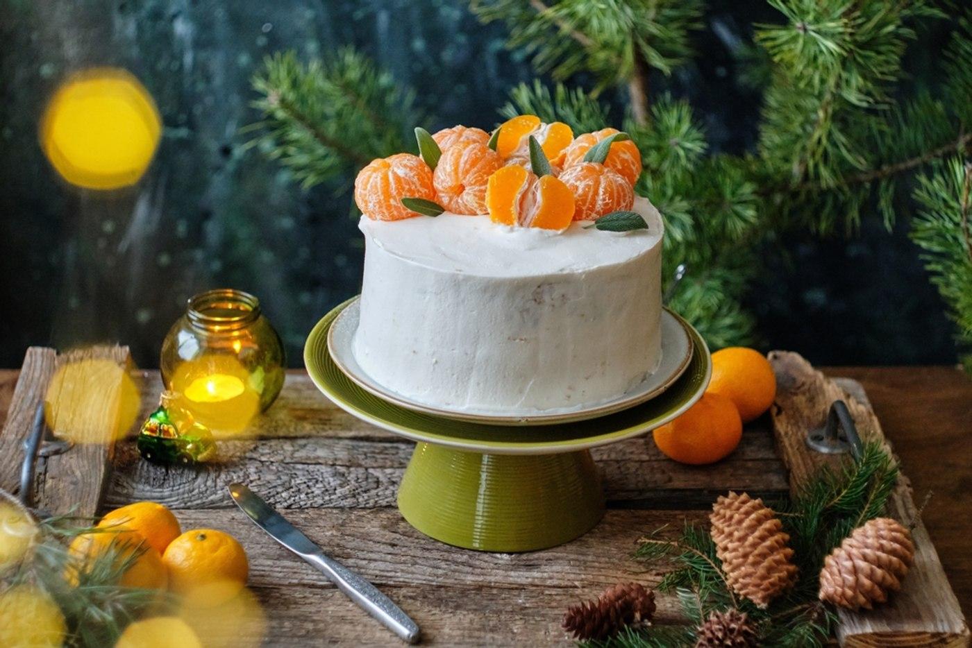 Dekorierter Fanta Kuchen