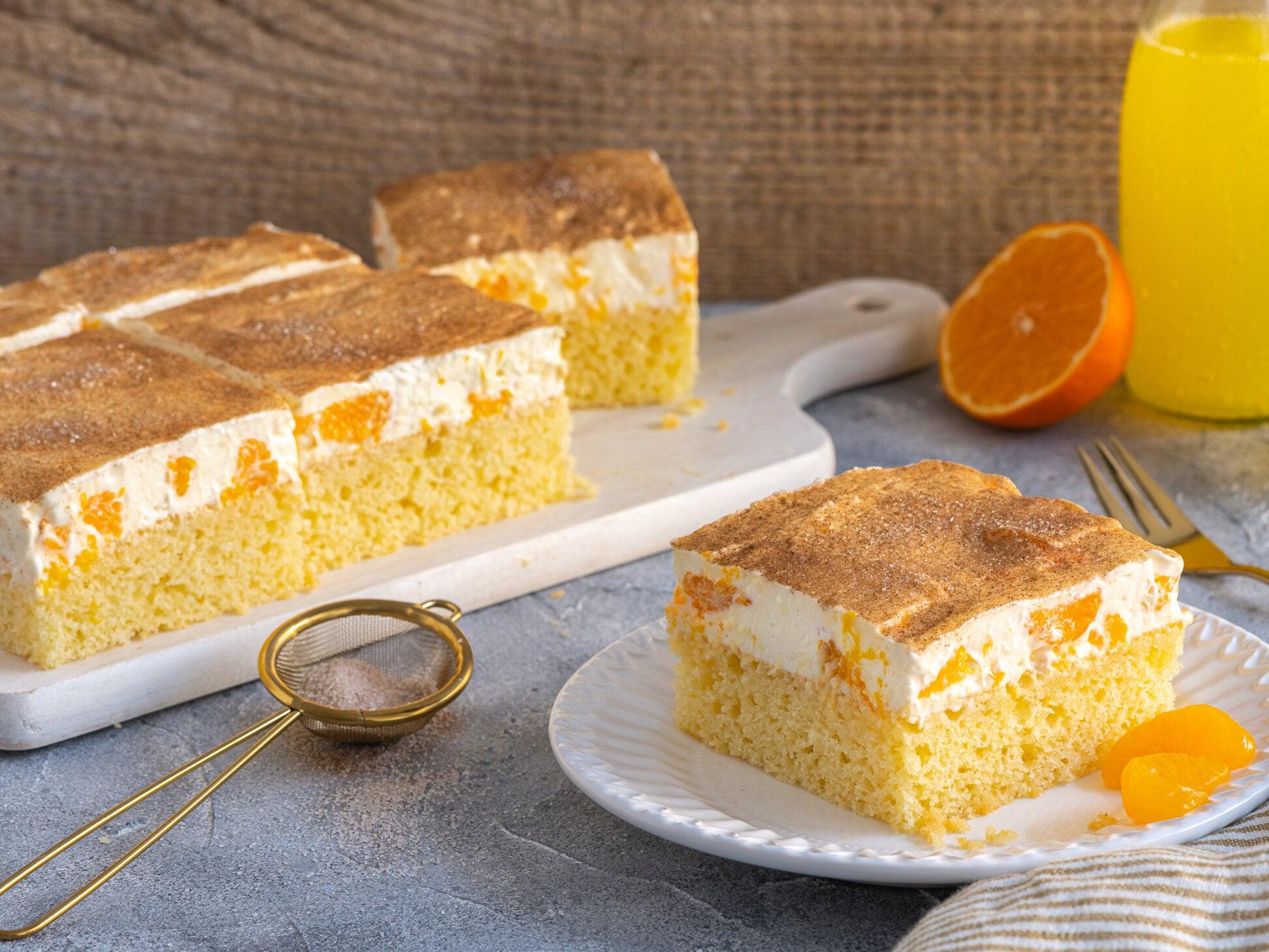 Fanta Kuchen mit Mandarinen