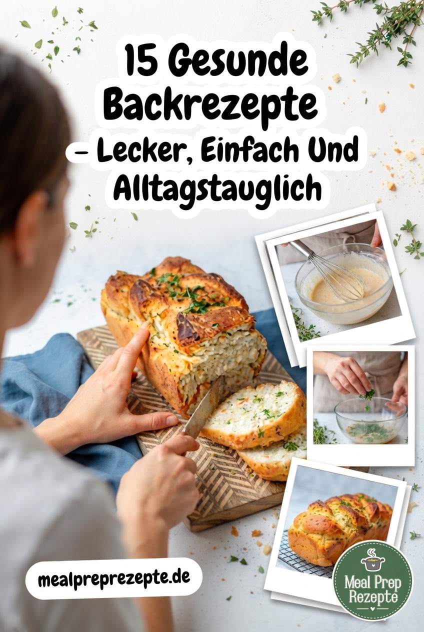 15 Gesunde Backrezepte - Lecker, Einfach Und Alltagstauglich