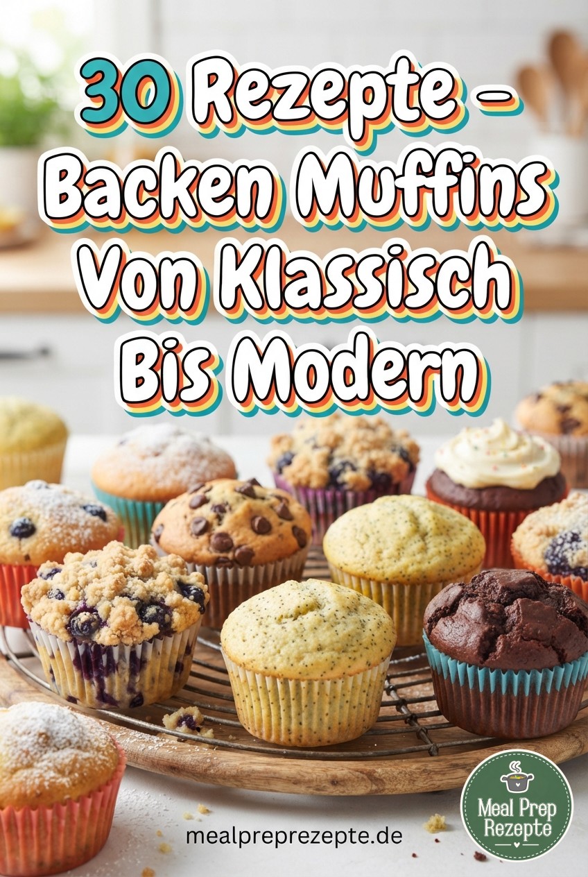 30 Rezepte - Backen Muffins Von Klassisch Bis Modern