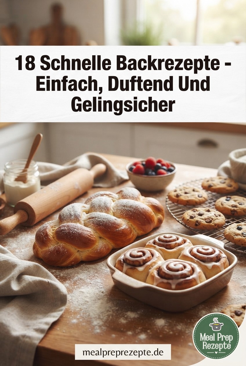 18 Schnelle Backrezepte - Einfach, Duftend Und Gelingsicher