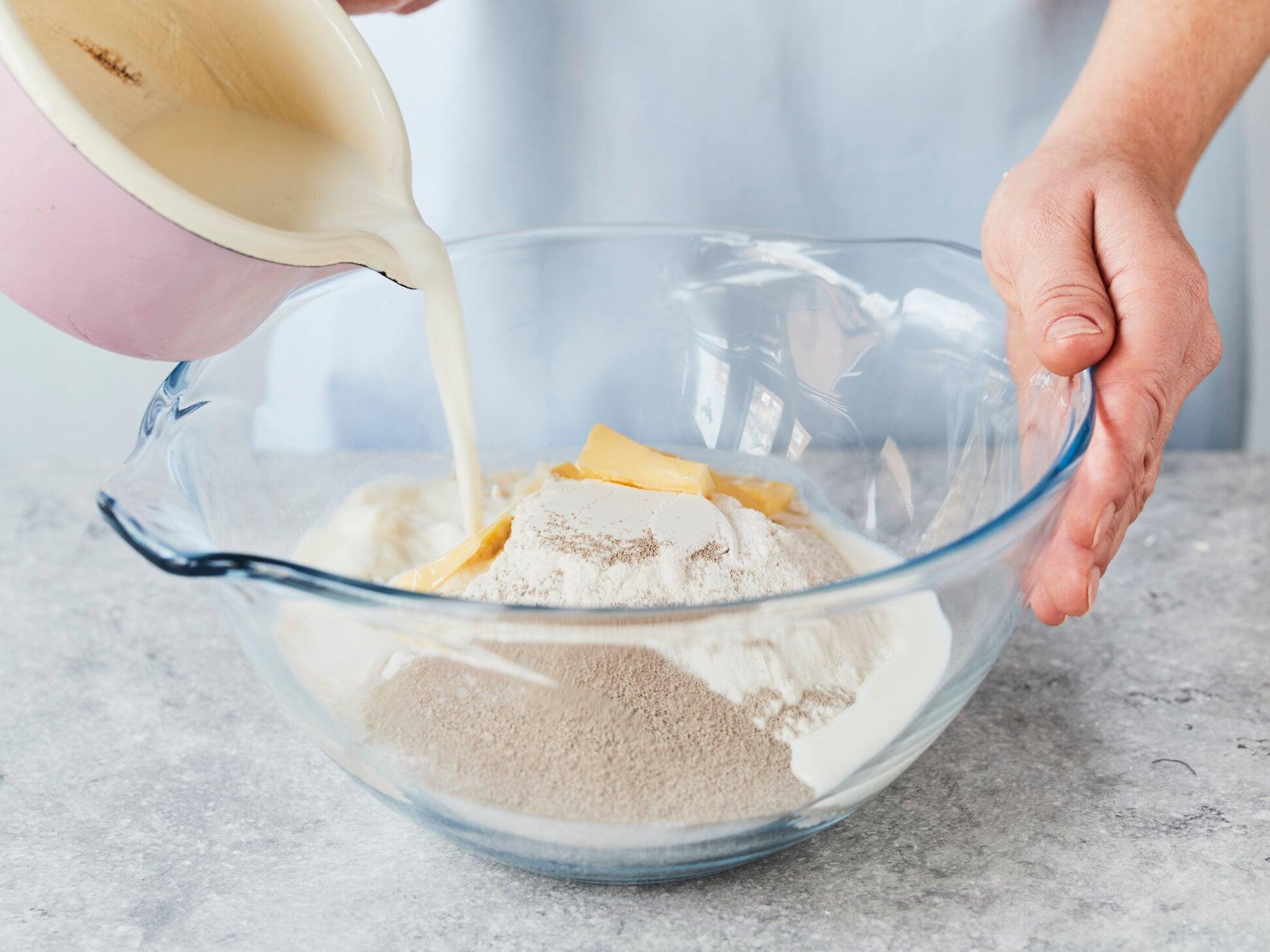 Zimtschneckenkuchen vom Blech
